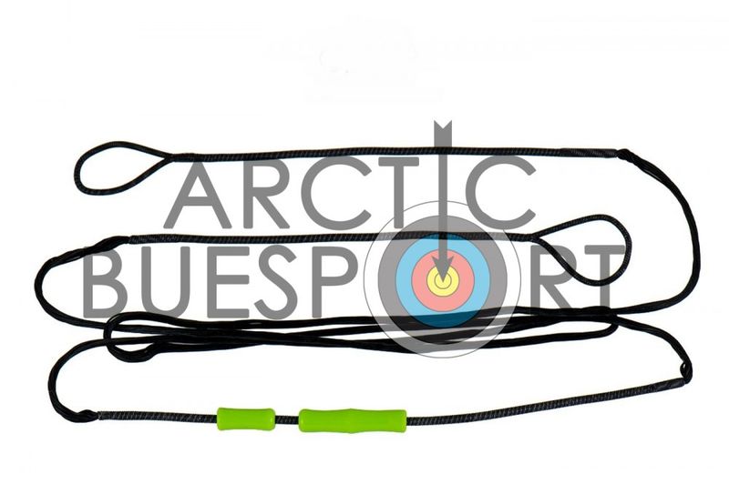 Dacron streng med fingerbeskytter